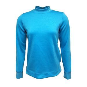 NEW Women's Small NIKE Golf UV Dri-Fit Top Pullover SweatShirt Blue BV0486-446